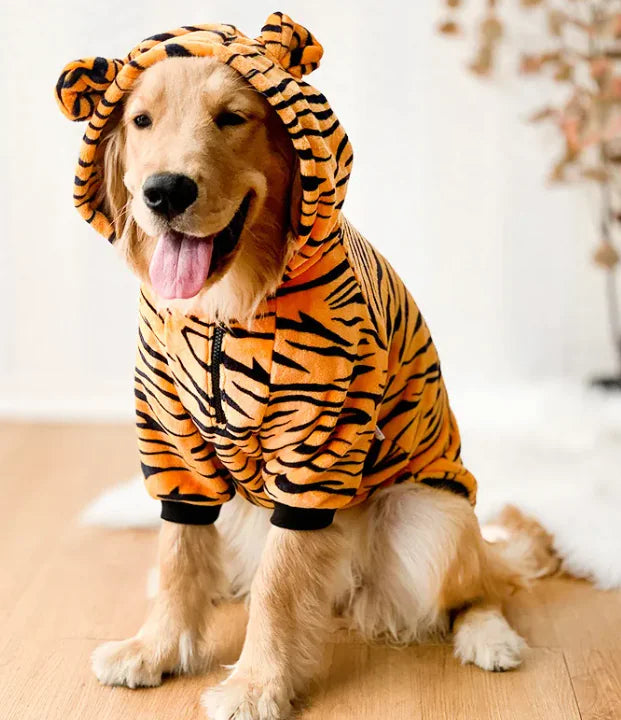 Disfraz de Cachorro de tigre, dinosaurio y conejo para perros  🐯🐶