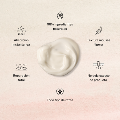 Crema- Mousse almohadillas, hocico y zonas secas