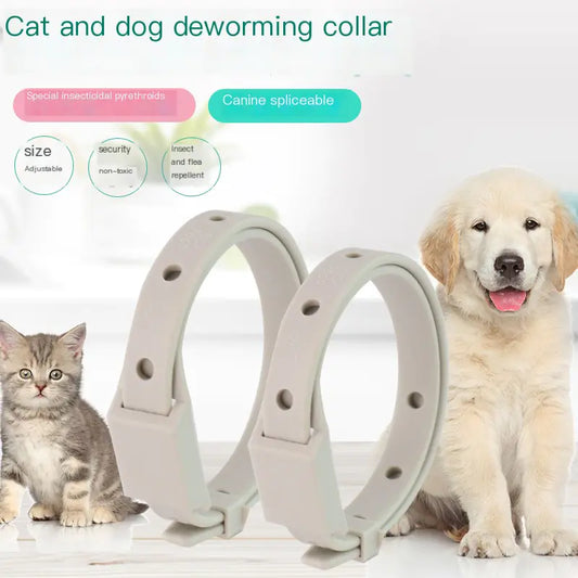 Nuevo Collar Anti pulgas y Anti mosquitos para Gatos y Perros🐾