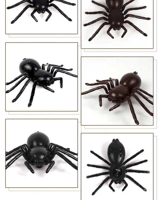 🕷️ Juguete electrónico realista de araña con control remoto