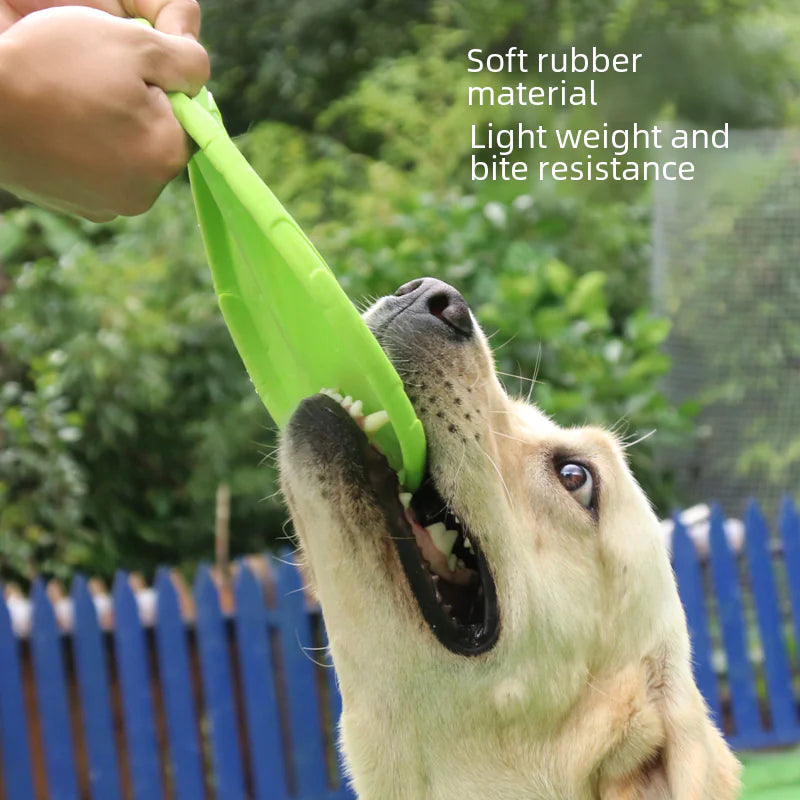 Meianju Frisbee para Perros - Juguete Interactivo para Entrenamiento de Mascotas