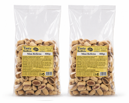 🐾🍪 Tasty Mini Rellena – 400 g