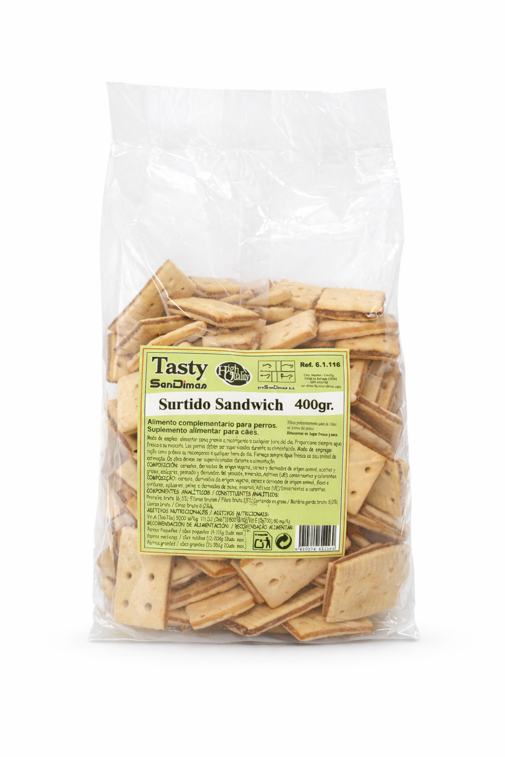 🍪🐶 Tasty Surtido Sandwich – 400 g