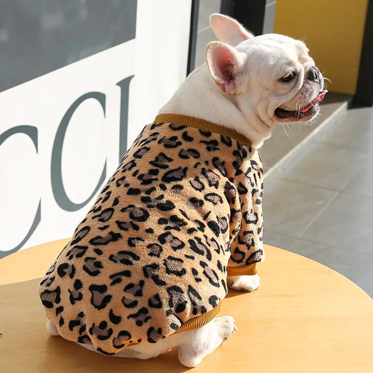 Chaqueta de pijama cálida de otoño e invierno para perros