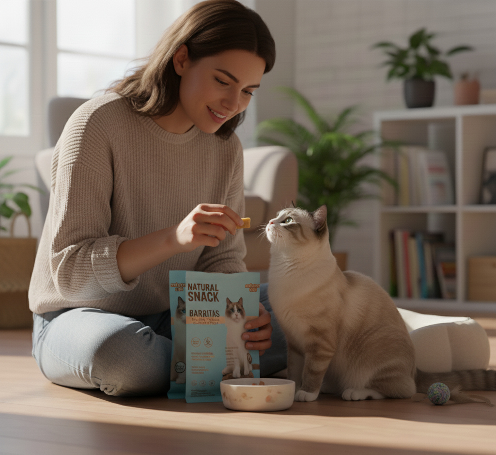 ✨ Mister Cat – Natural Snack ✨ Barritas de Salmón y Trucha