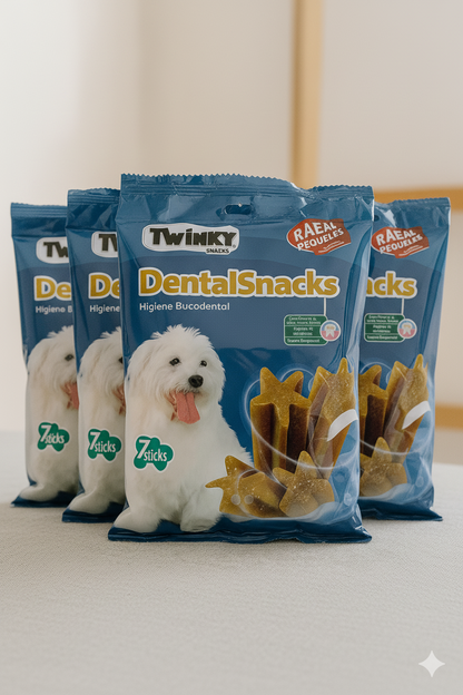 🐾✨ Dental Snacks – 110 g (7 piezas)