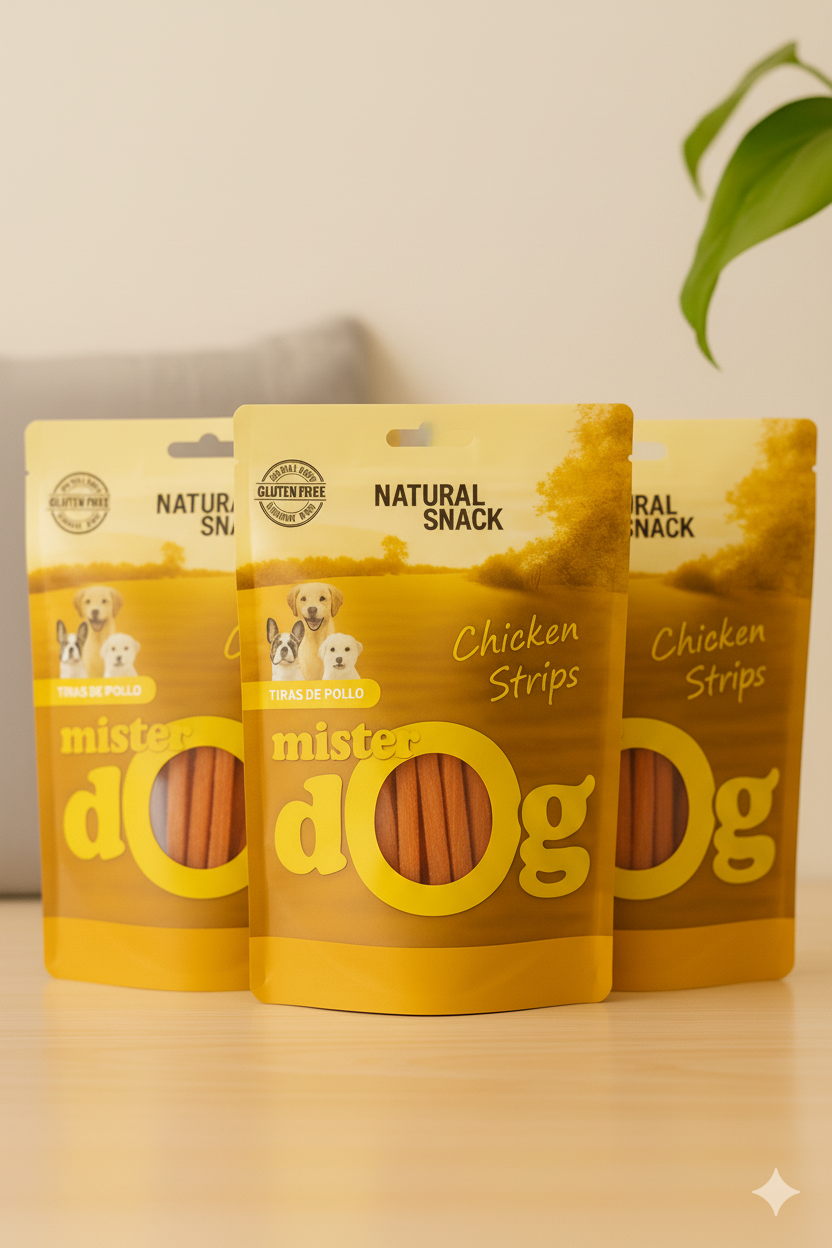 Mister Dog – Tiras de Pollo (Chicken Strips)