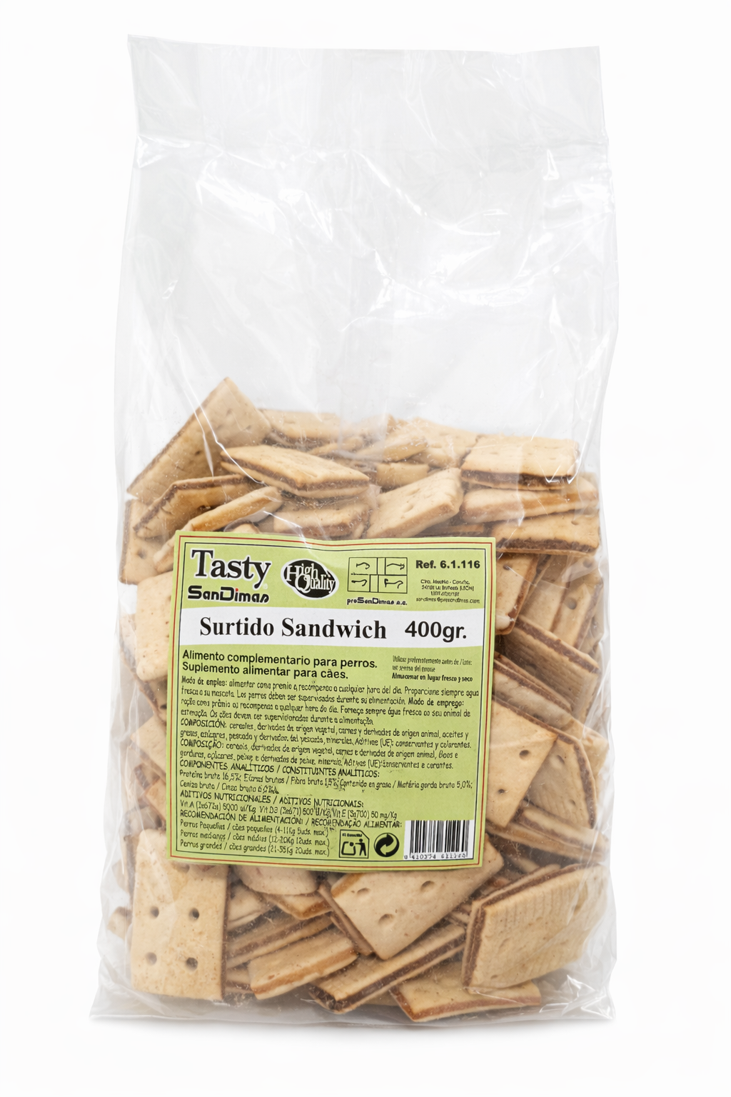 🍪🐶 Tasty Surtido Sandwich – 400 g