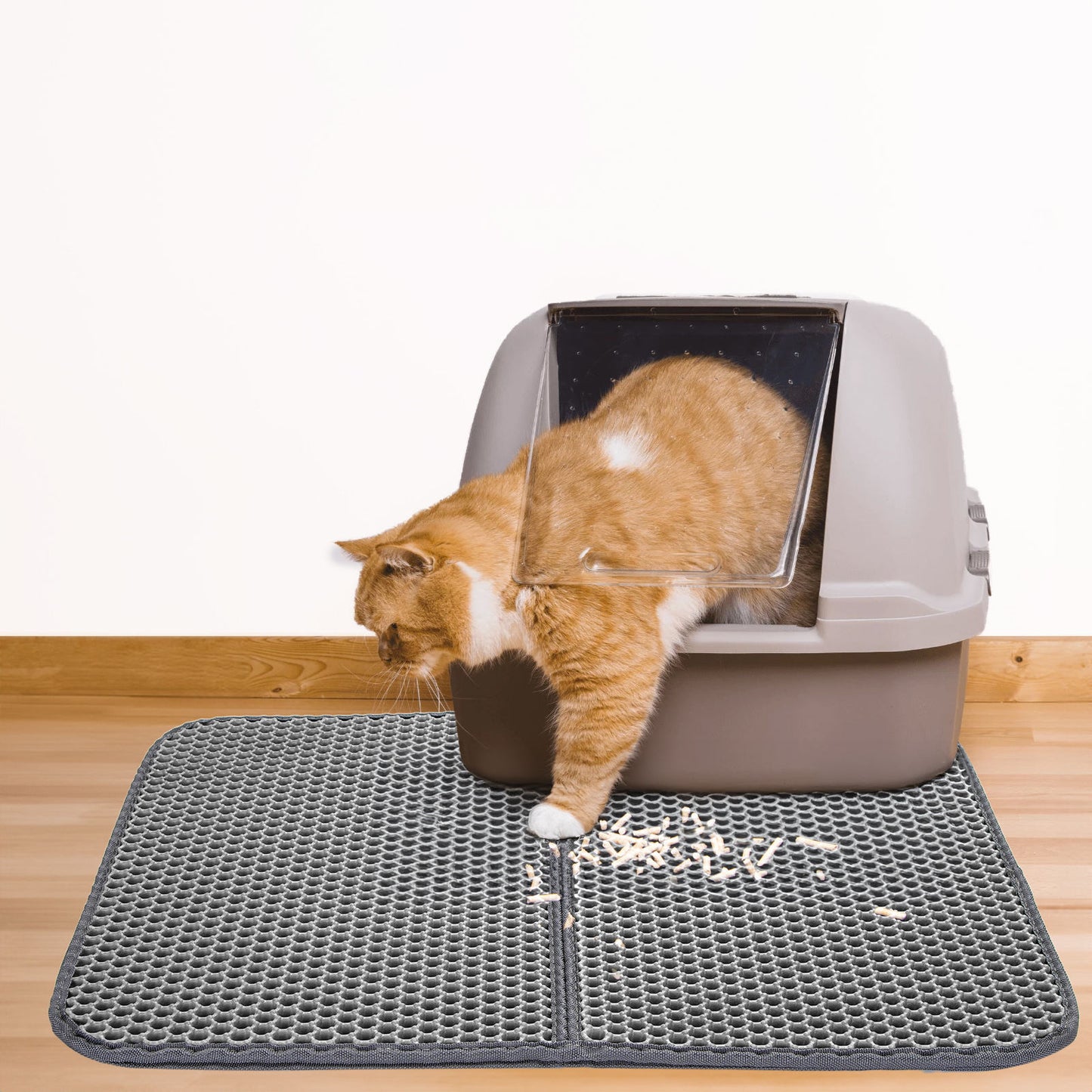 🐱 Alfombrilla Atrapa-Arena para Gatos Nobleza (60 × 40 cm) 🐱