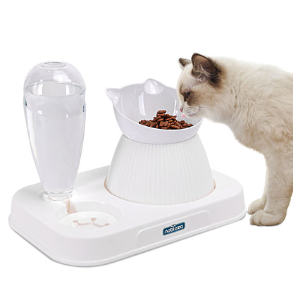 🐱🍽️ Comedero Elevado con Dispensador de Agua Nobleza 2 en 1