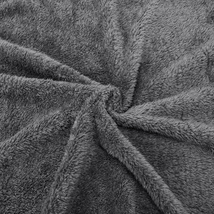 Nobleza Cool Grey 120X100 cm Manta de felpa suave para perros Gatos y otras mascotas Lavable con patrón de estampado de animales