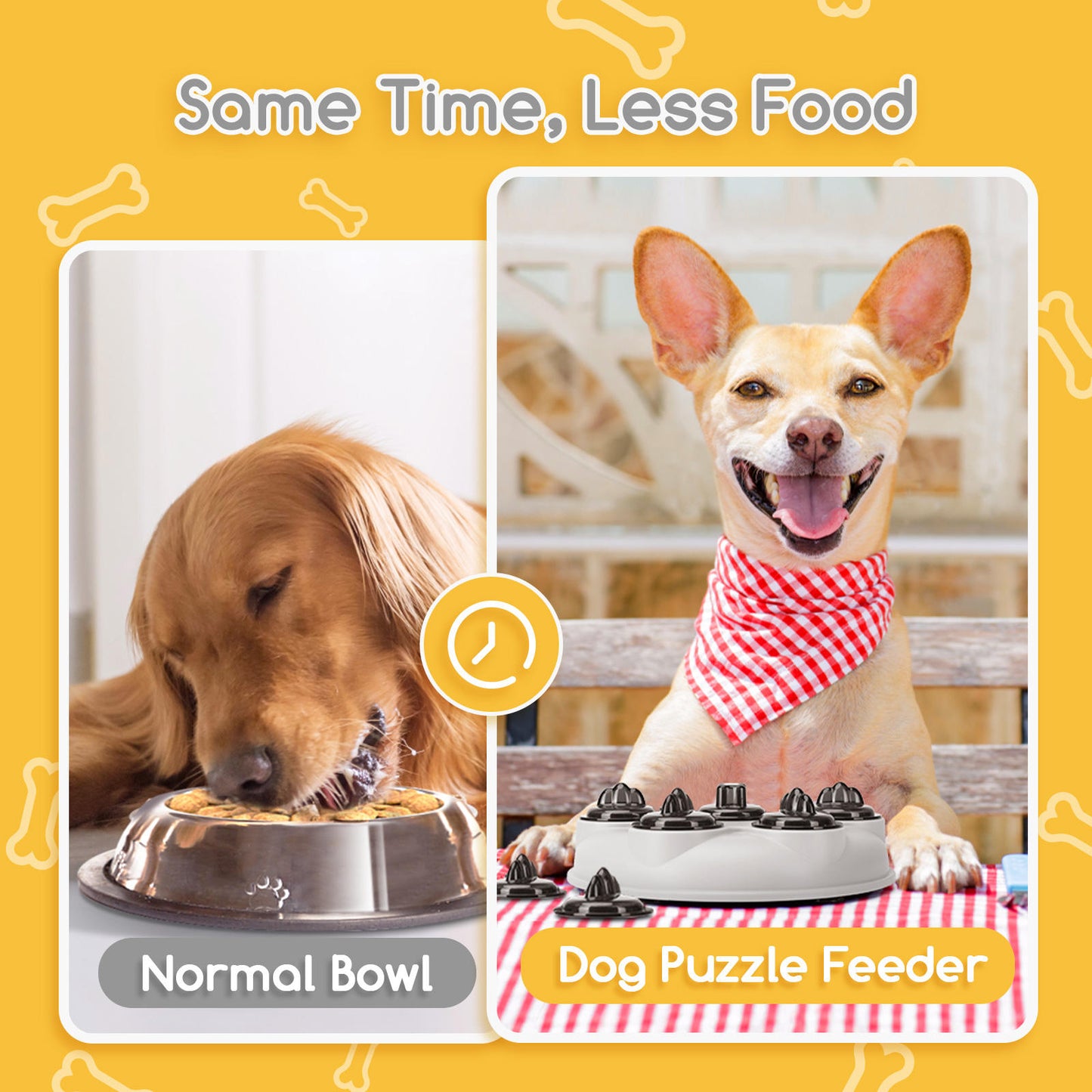 Juguete Interactivo Ecológico para Perros Nobleza, 🧠🐶 Comedero interactivo tipo Slow Feeder