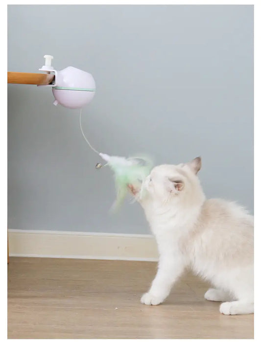⚡ Juguete interactivo 2 en 1 para mascotas: diversión sin límites