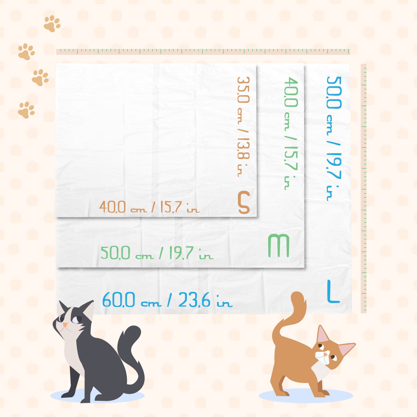 🐾 Nobleza – Bolsas para Arenero de Gato (12 unidades)