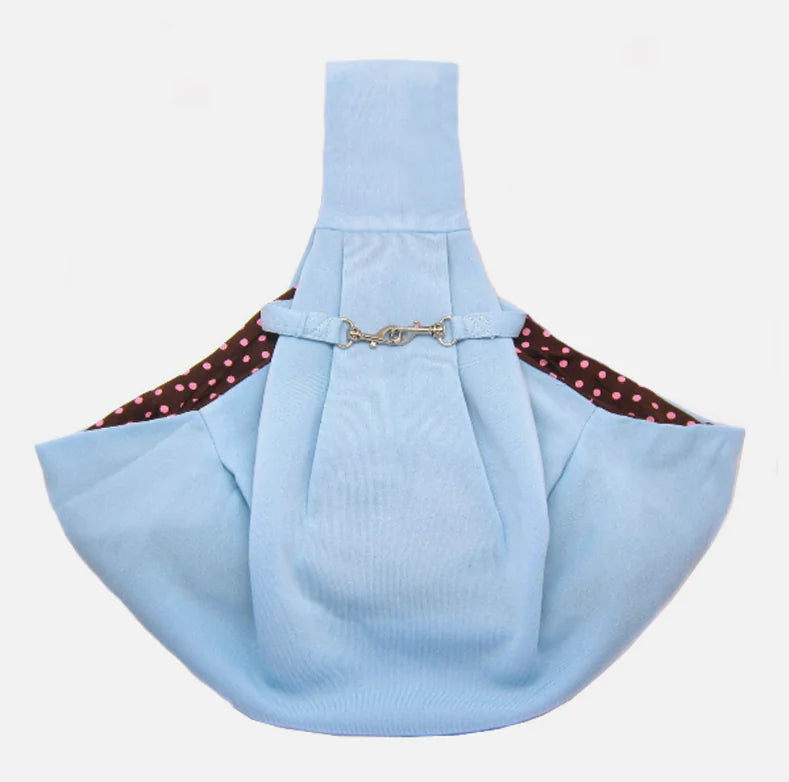 Bolsa tipo bandolera para mascotas, mochila plegable, trasportín de hombro🐾🌏
