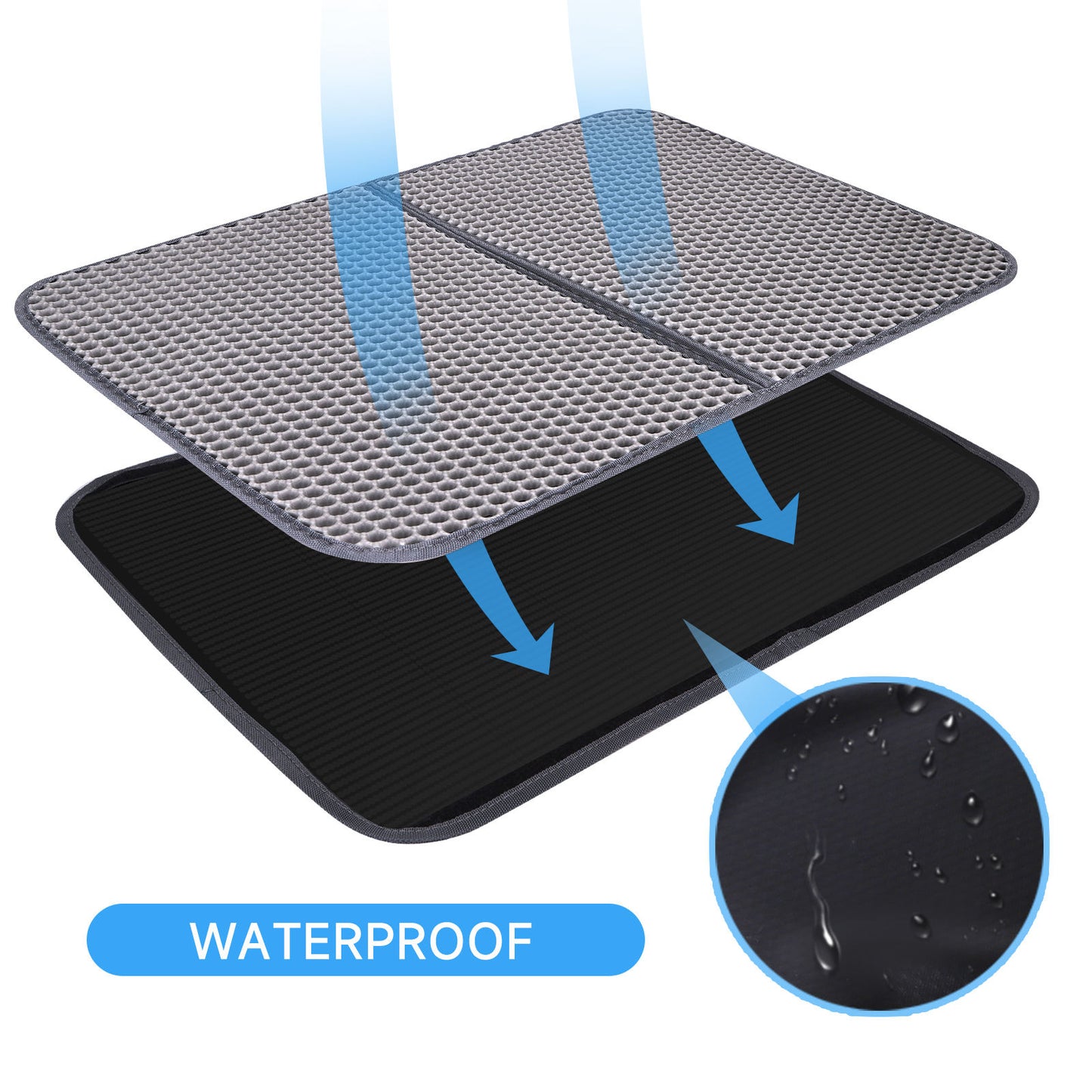 🐱 Alfombrilla Atrapa-Arena para Gatos Nobleza (60 × 40 cm) 🐱