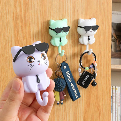 Gancho decorativo para gatos sin necesidad de agujeros🏡🐾