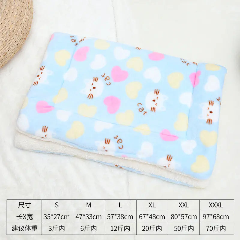 Manta Gruesa Universal para Camas de Mascotas para Gatos y Perros🏡✨
