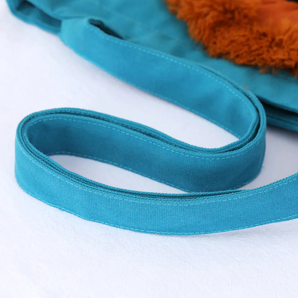 Bolso de Transporte Suave para Mascotas con Diseño de León, para Gatos y Perros