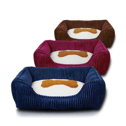 Cama de Invierno Lavable para Mascotas – Sueño Profundo y Confort Total