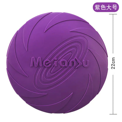Meianju Frisbee para Perros - Juguete Interactivo para Entrenamiento de Mascotas