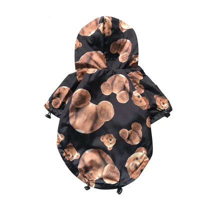 Impermeable de otoño e invierno para perrito a la moda🐶🐾