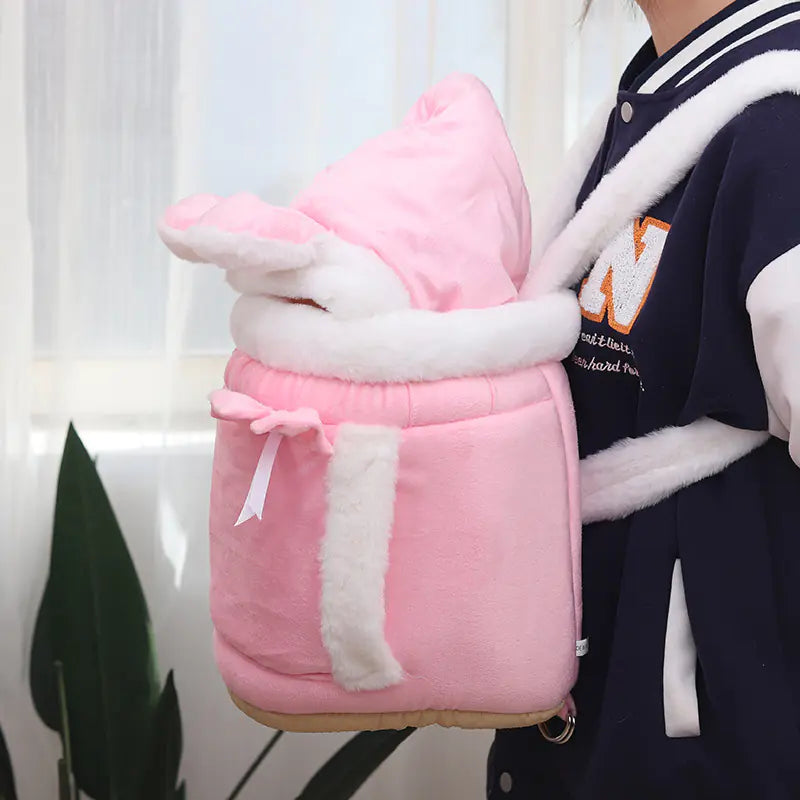 Mochila bonita para gatos y cama interior para gatos (combo)😻