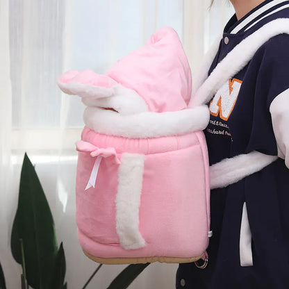 Mochila bonita para gatos y cama interior para gatos (combo)😻