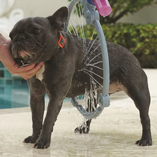 🐶Herramienta de baño para mascotas de 360° con manguera plegable