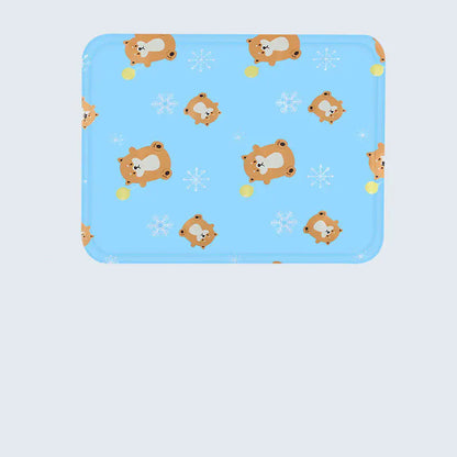❄️Alfombrilla Refrescante de Gel para Mascotas – Esterilla de Verano para peluditos