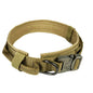🐶Collar táctico ajustable  para perro de camuflaje.