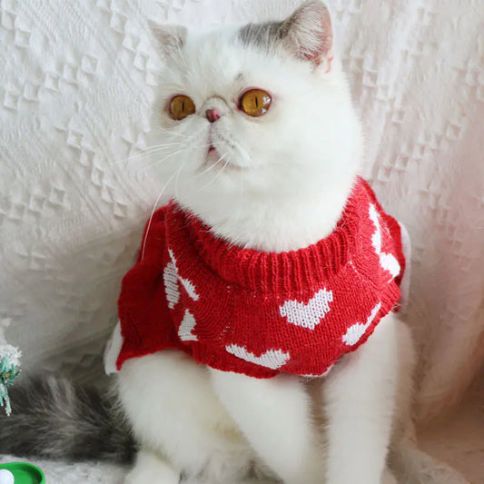 Suéter Cozy Love para Gatos