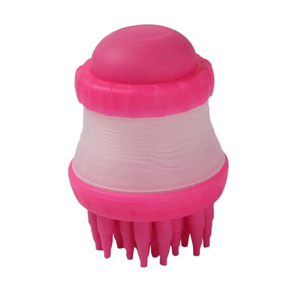 Cepillo de baño para perros con peine de masaje