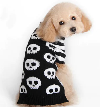 Suéter de calabaza de Halloween para Peluditos 🎃🐶