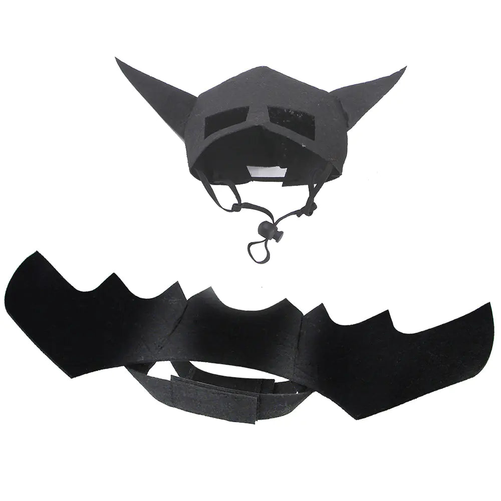 Disfraz de Halloween para Mascotas – Alas de Murciélago y Corset.