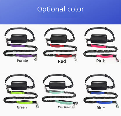 Riñonera Deportiva para Mascotas con Correa – Ideal