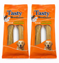 🐾 Hueso Vacuno Prensado 11 cm (Pack x2)snack natural!