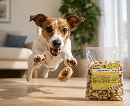 🐾🍪 Tasty Mini Rellena – 400 g