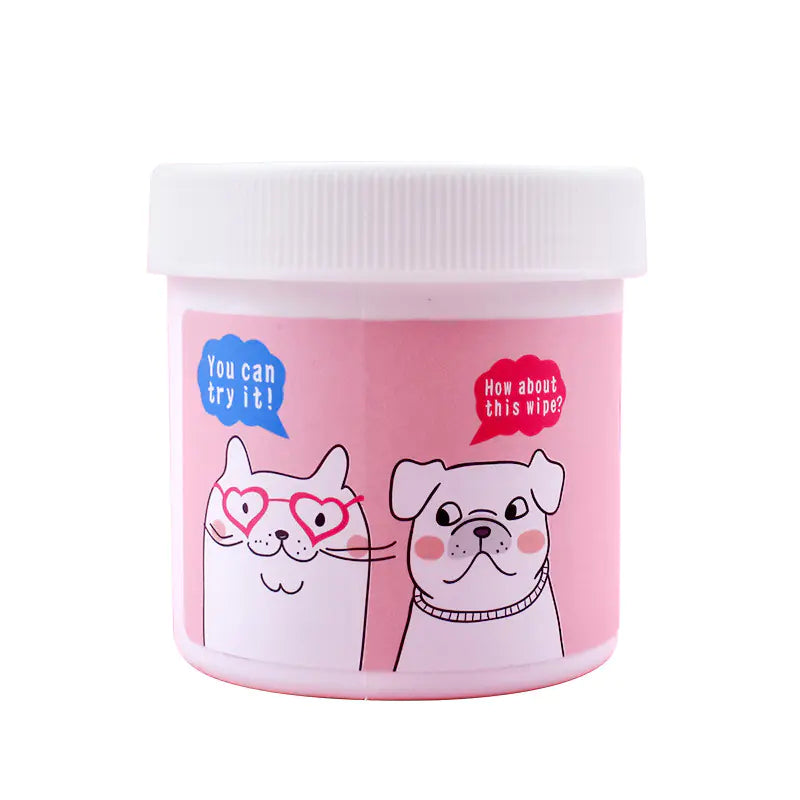😻Toallitas para Limpieza de Ojos de Mascotas – 120 Unidades