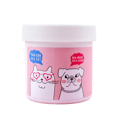 😻Toallitas para Limpieza de Ojos de Mascotas – 120 Unidades