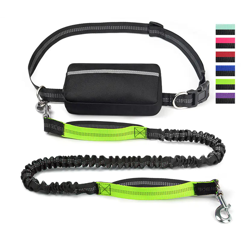 Riñonera Deportiva para Mascotas con Correa – Ideal