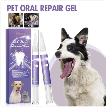 Gel reparador para el cuidado oral de mascotas🐾🐶😻