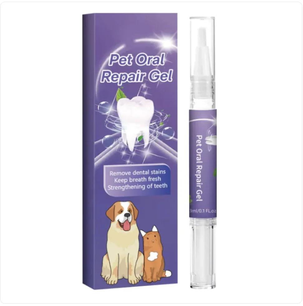 Gel reparador para el cuidado oral de mascotas🐾🐶😻