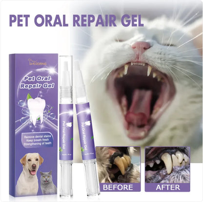 Gel reparador para el cuidado oral de mascotas🐾🐶😻