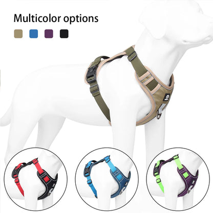 Arnés antitirones reflectante para perro con asa de control(compra minima 2 unidades)🐶🐾