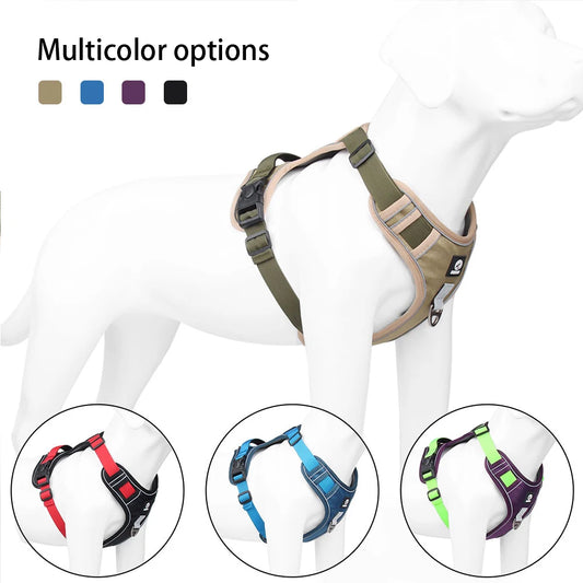 Arnés antitirones reflectante para perro con asa de control(compra minima 2 unidades)🐶🐾