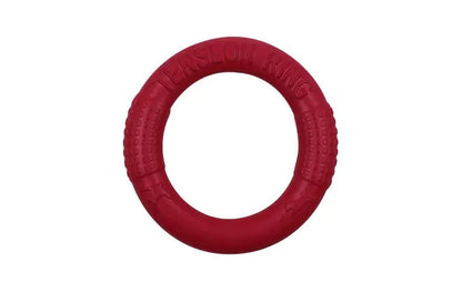 Juguete interactivo flotante para perros - Aro de entrenamiento para tirar