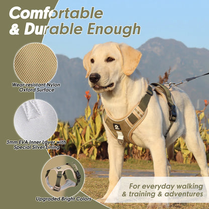 Arnés antitirones reflectante para perro con asa de control(compra minima 2 unidades)🐶🐾