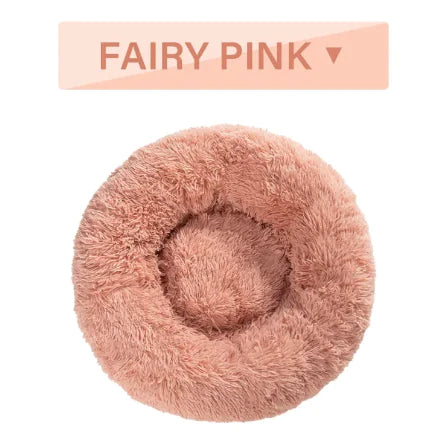 Cama Donut Esponjosa para Mascotas