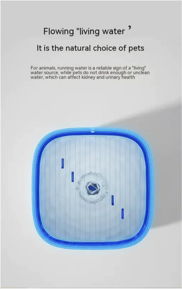 😻Dispensador Inteligente de Agua para Mascotas 3 L — Comedero Eléctrico para Gatos con Protección Antiquemaduras por Seco